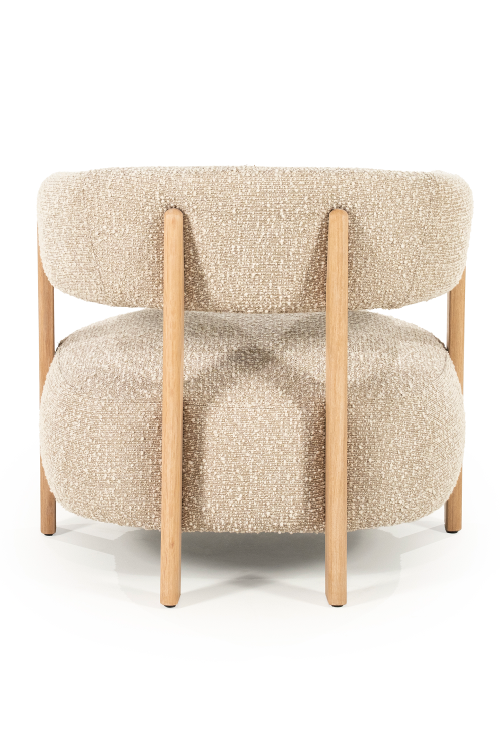 Curved Back Lounge Armchair | Oroa.com