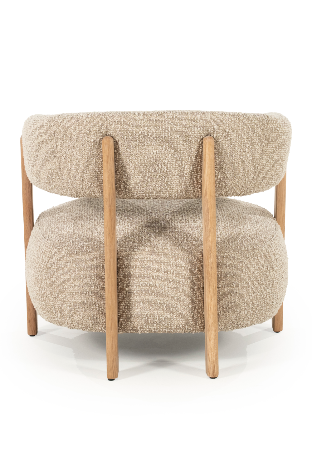 Curved Back Lounge Armchair | Oroa.com