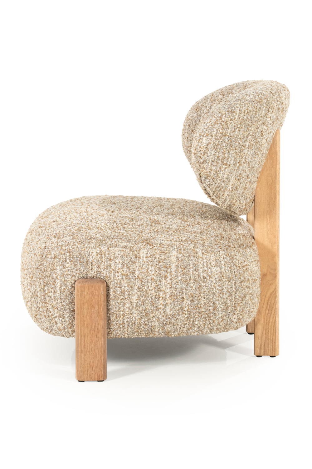 Cushioned Minimalist Lounge Chair | Oroa.com