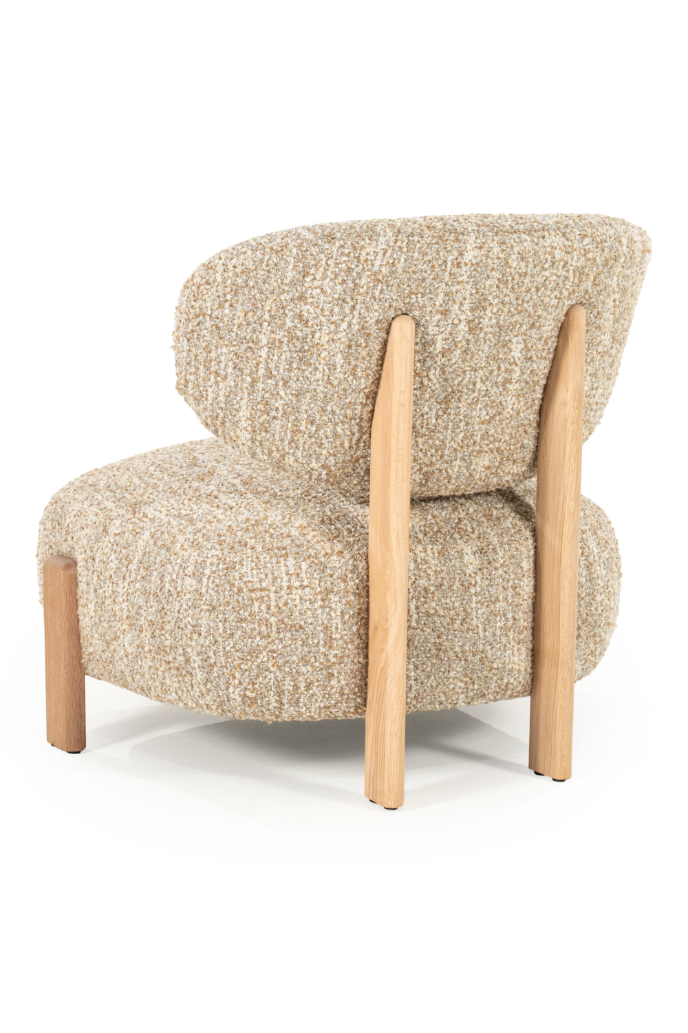 Cushioned Minimalist Lounge Chair | Oroa.com