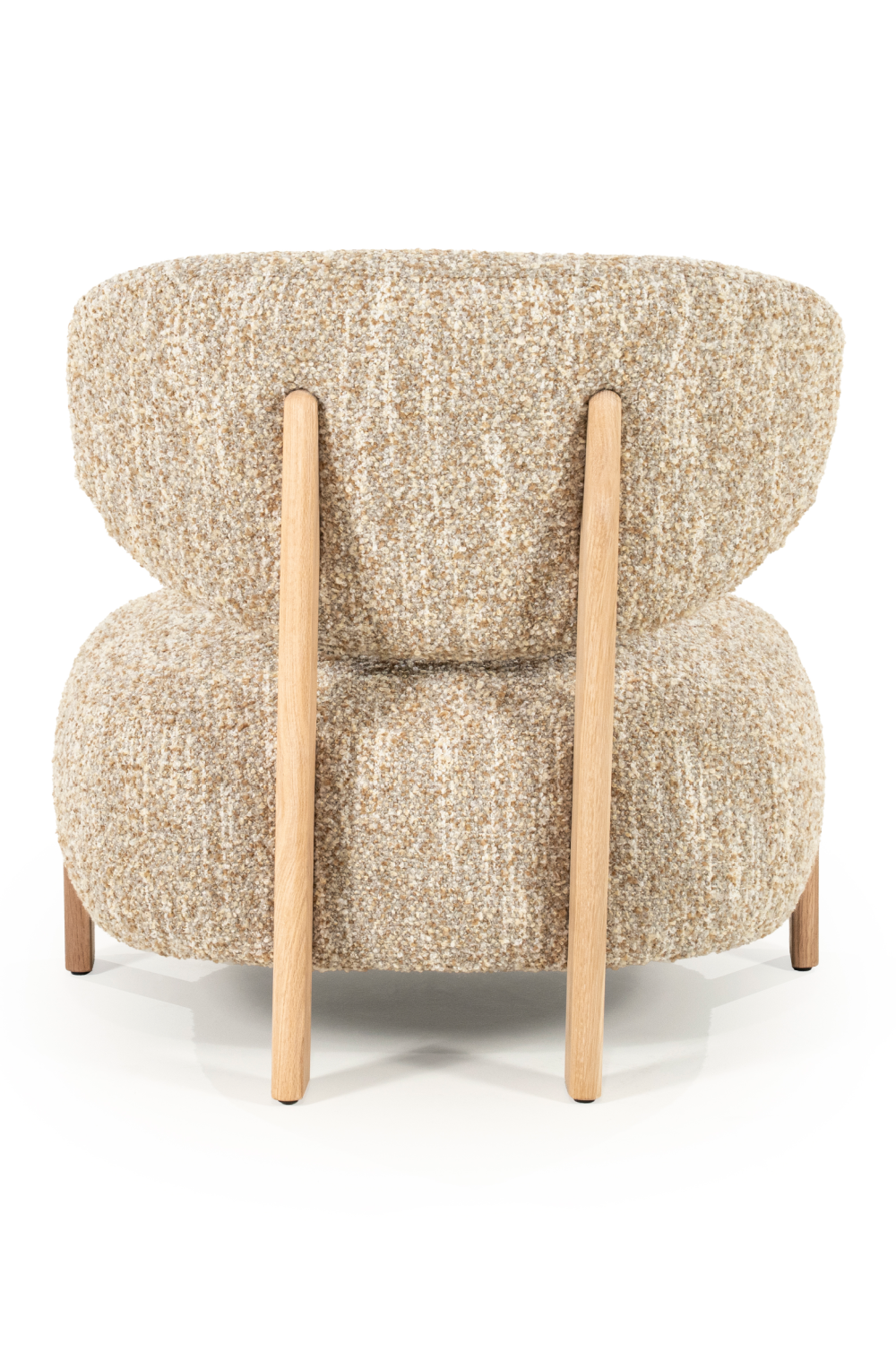Cushioned Minimalist Lounge Chair | Oroa.com
