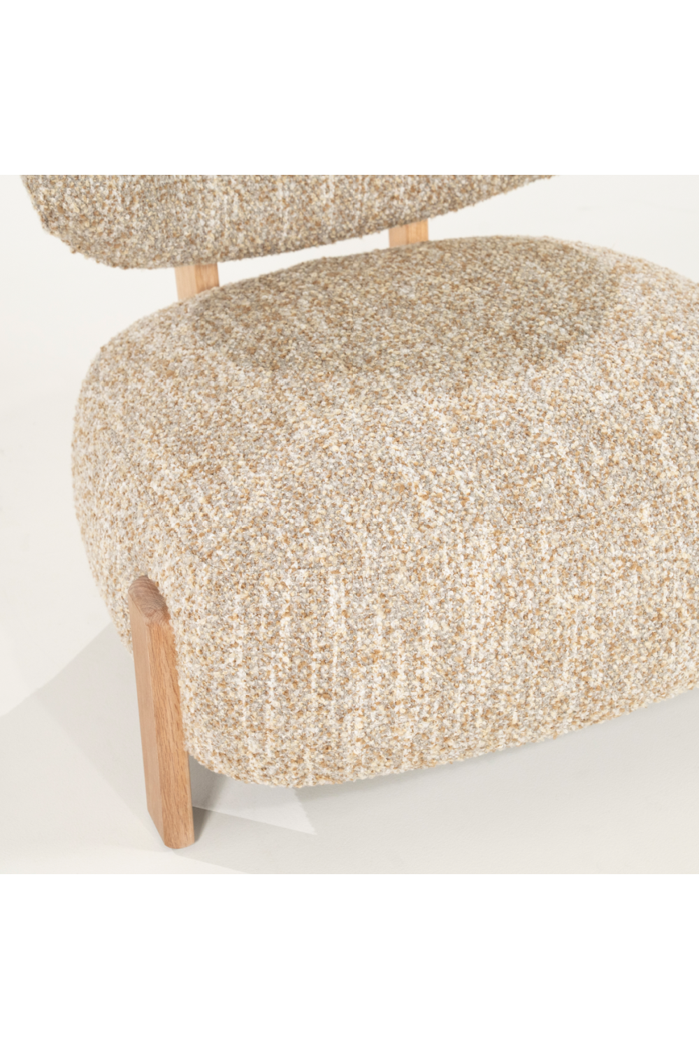 Cushioned Minimalist Lounge Chair | Oroa.com