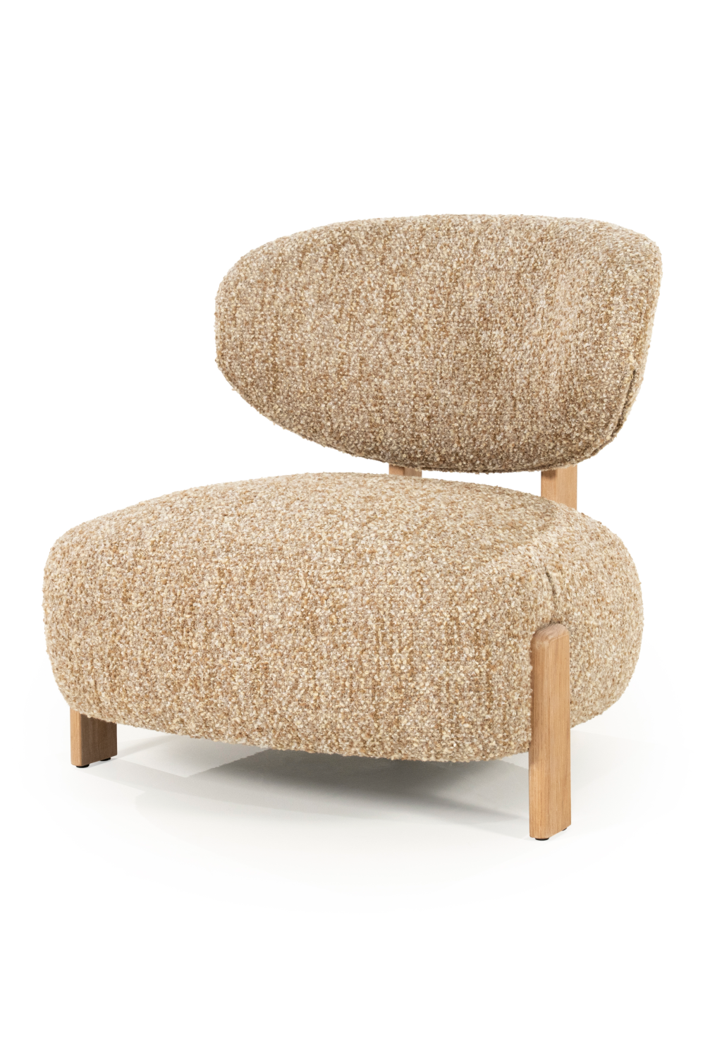 Cushioned Minimalist Lounge Chair | Oroa.com
