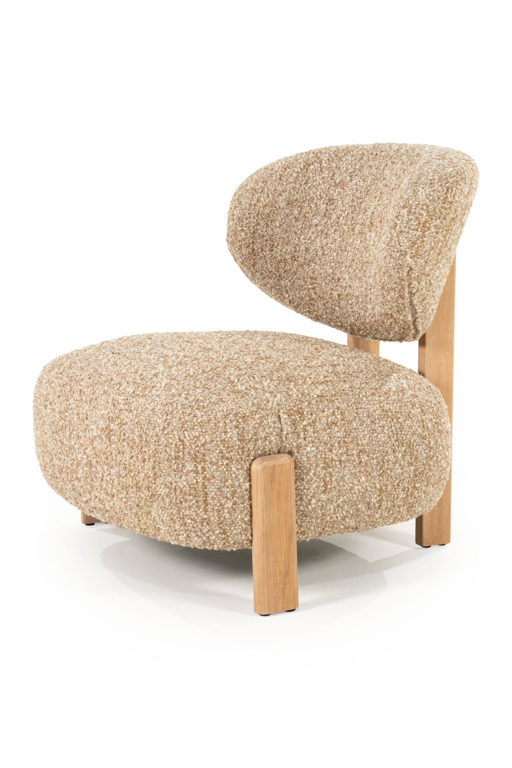 Cushioned Minimalist Lounge Chair | Oroa.com