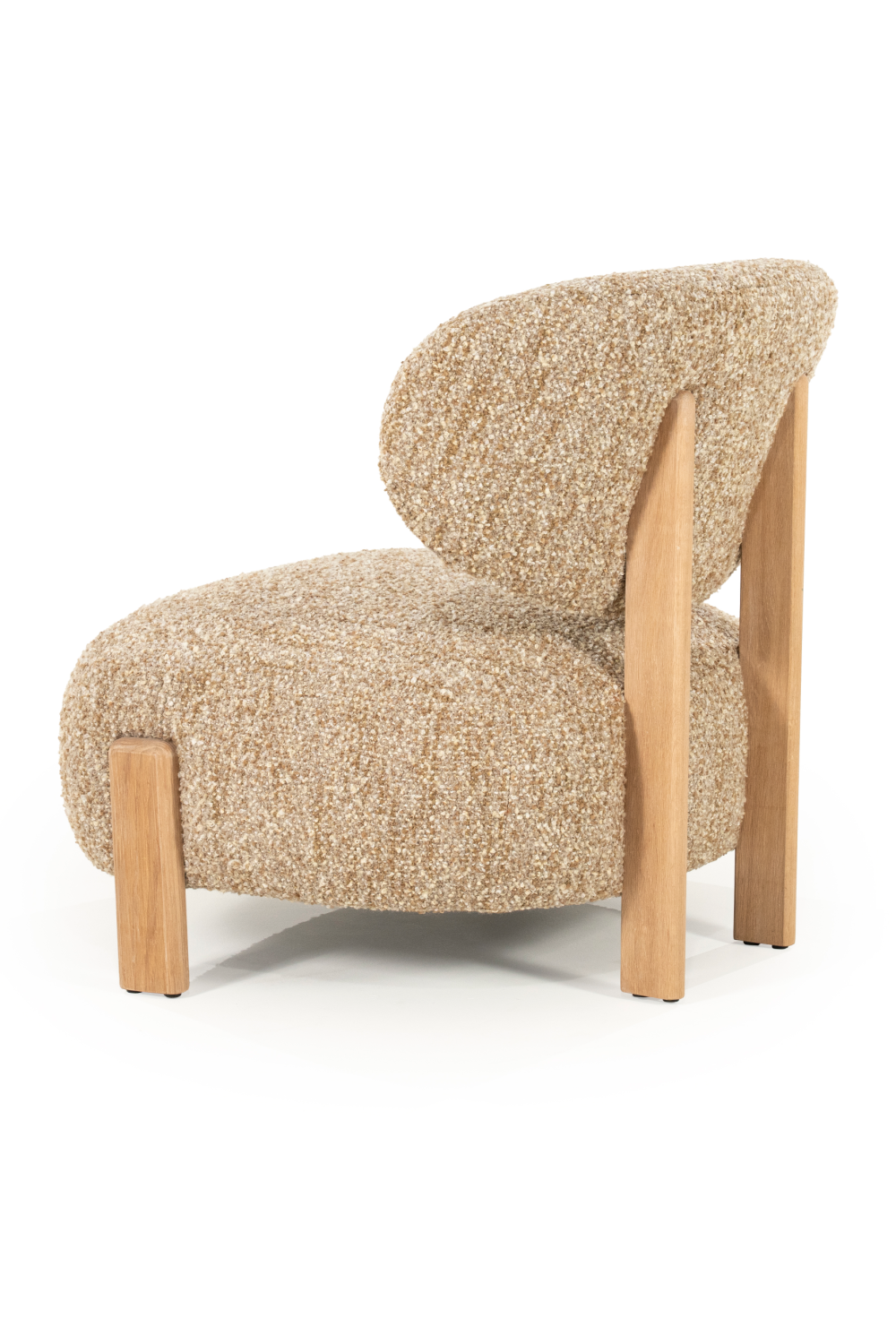 Cushioned Minimalist Lounge Chair | Oroa.com