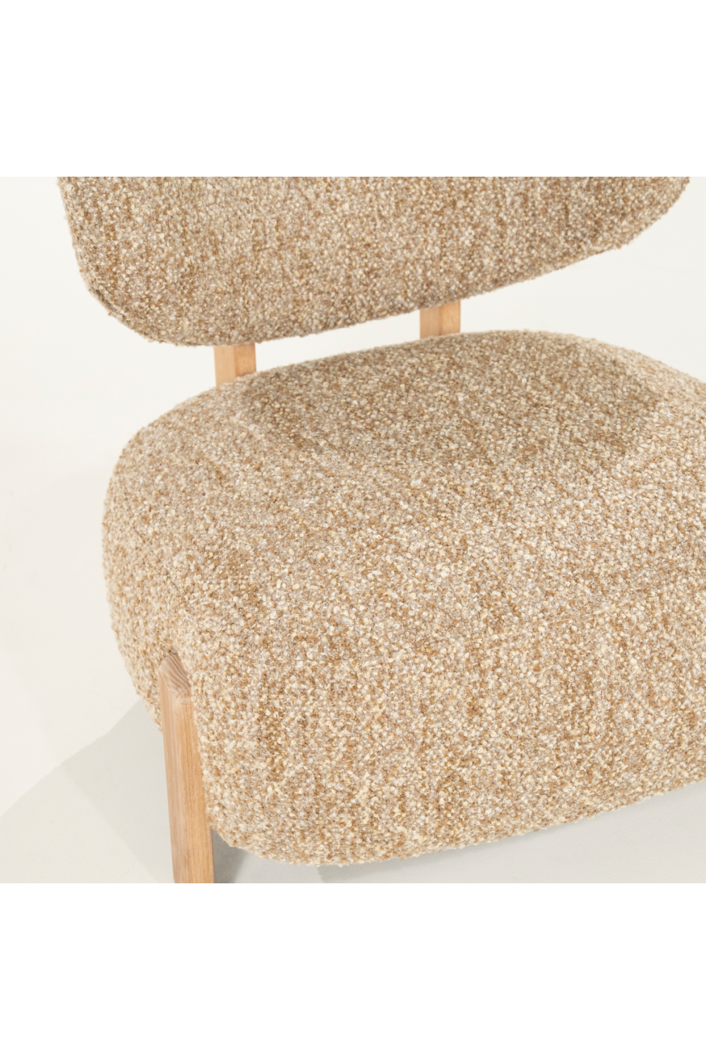 Cushioned Minimalist Lounge Chair | Oroa.com