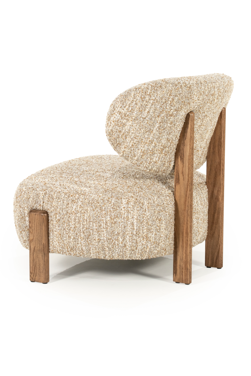 Modern European furniture - Chunky Cushioned Lounge Chair - www.oroa.com | Oroa.com