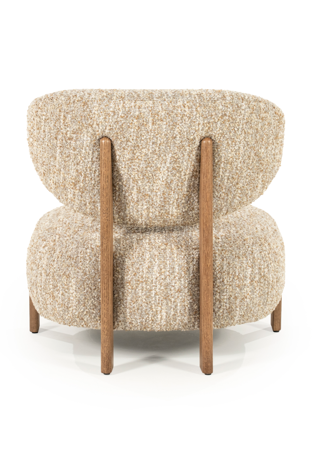 Modern European furniture - Chunky Cushioned Lounge Chair - www.oroa.com | Oroa.com