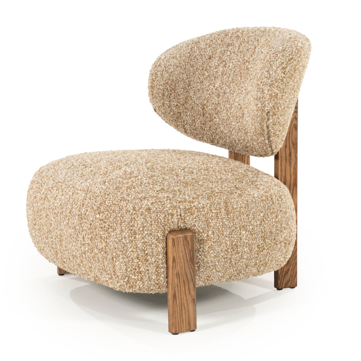 Modern European furniture - Chunky Cushioned Lounge Chair - www.oroa.com | Oroa.com