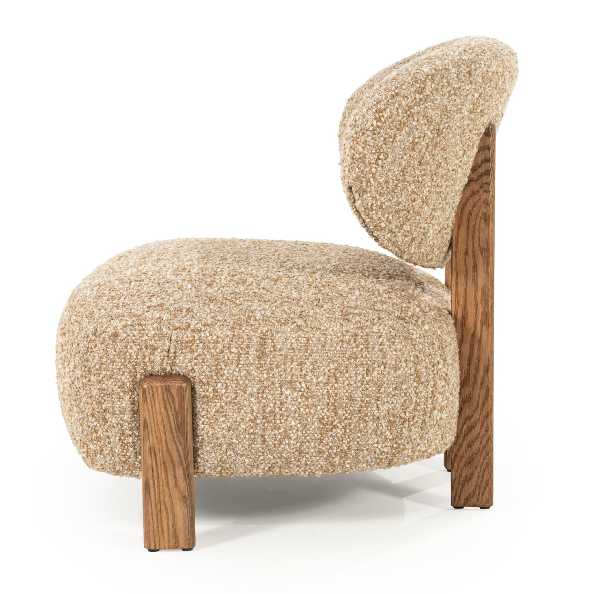 Modern European furniture - Chunky Cushioned Lounge Chair - www.oroa.com | Oroa.com