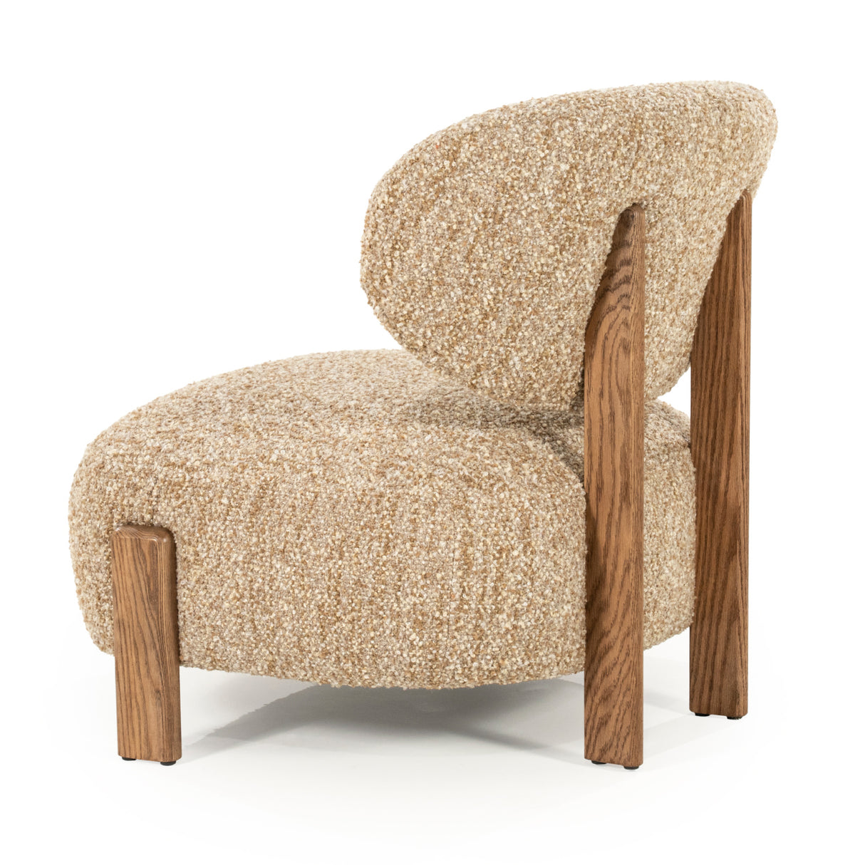 Modern European furniture - Chunky Cushioned Lounge Chair - www.oroa.com | Oroa.com