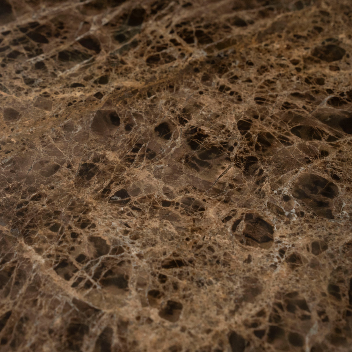 Modern furniture - Brown Marble Pedestal Coffee Table - www.oroa.com | Oroa.com