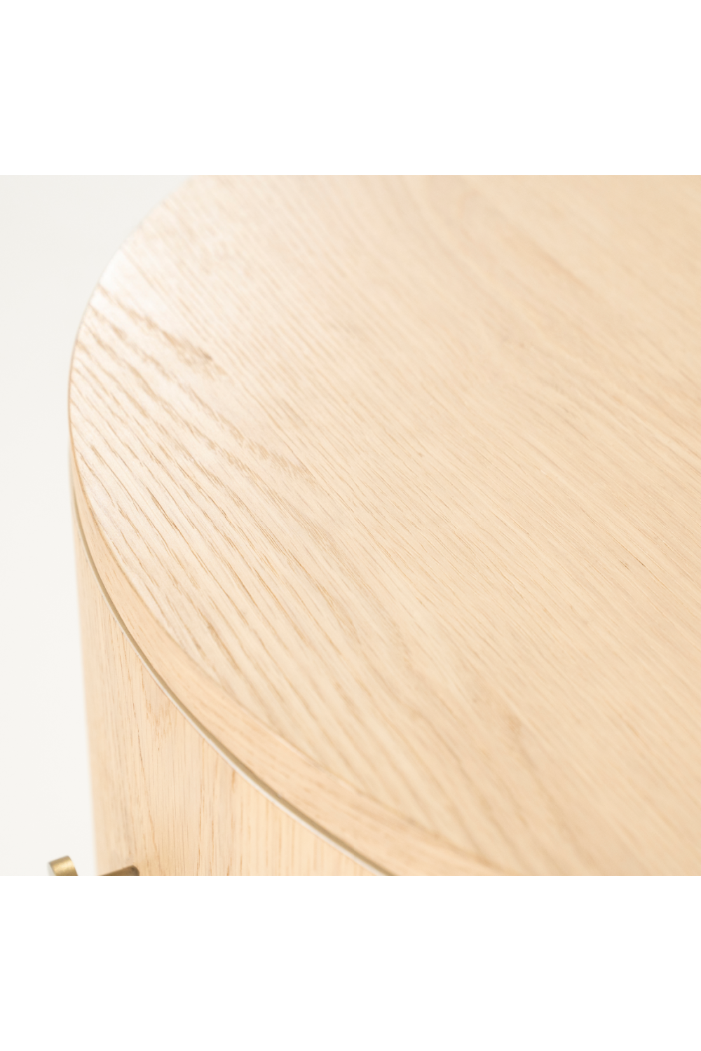 Oak Pedestal Drawer Nightstand | Oroa.com