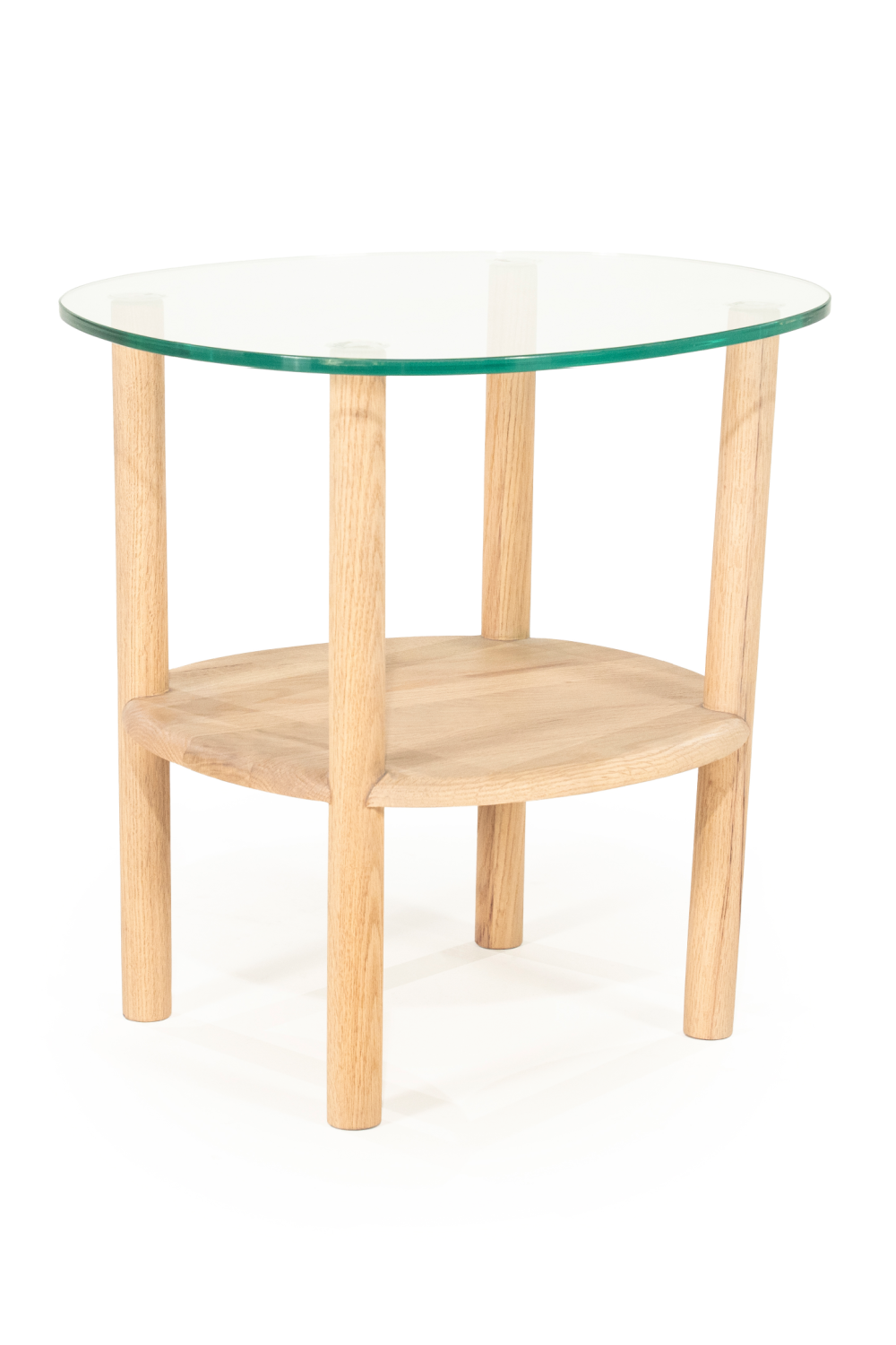 Glass Top Side Table | Eleonora Cleo | Oroa.com