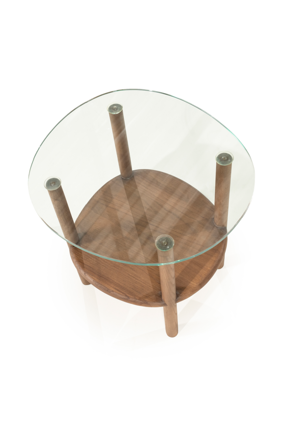 Glass Top Side Table | Eleonora Cleo | Oroa.com