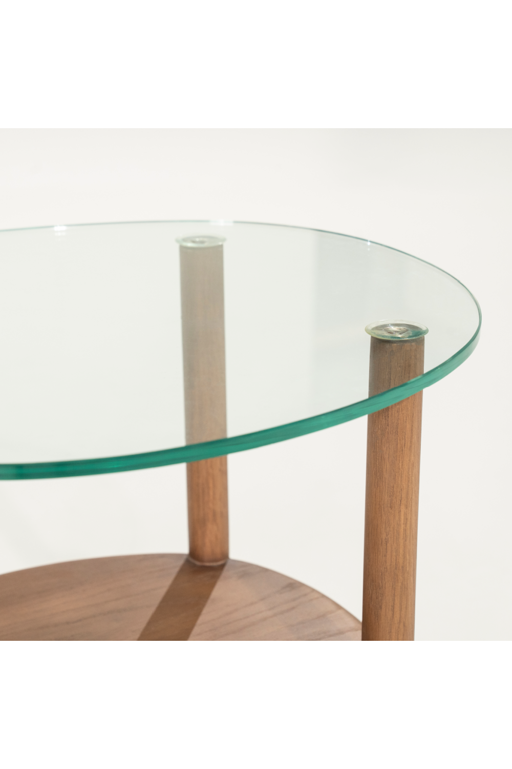 Glass Top Side Table | Eleonora Cleo | Oroa.com
