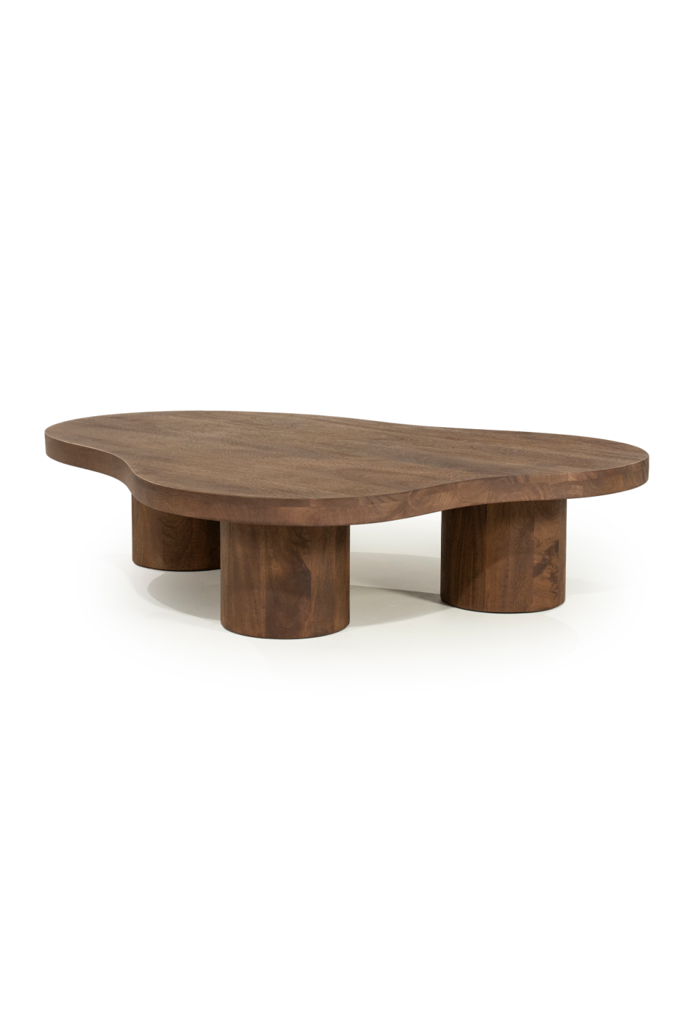 Modern European furniture - Organic-Shaped Wooden Coffee Table - www.oroa.com | Oroa.com