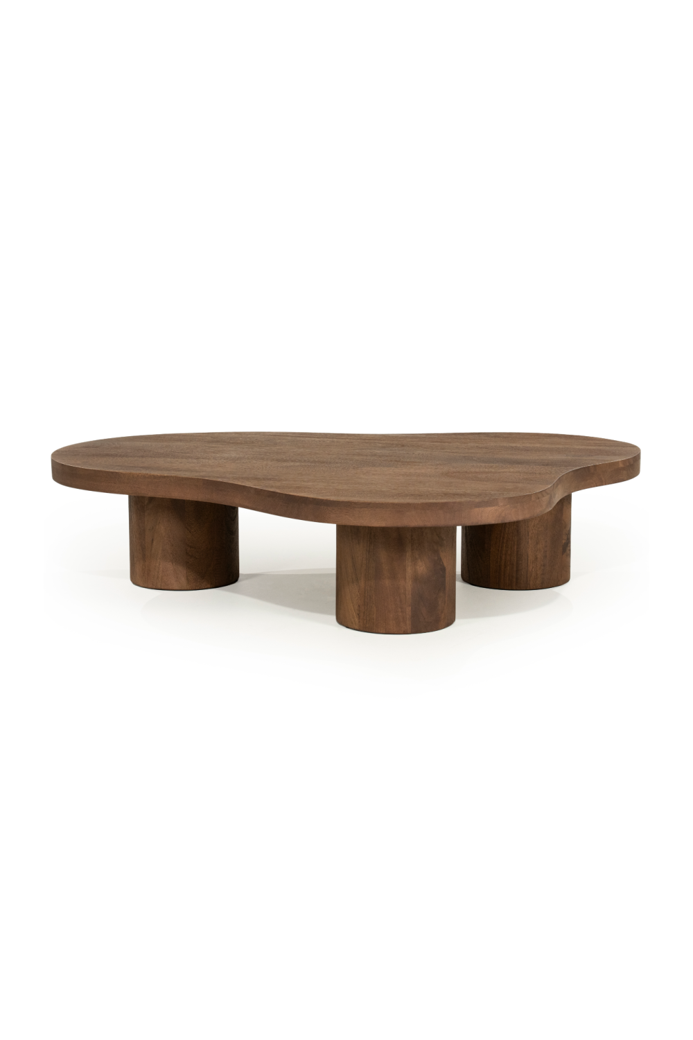 Modern European furniture - Organic-Shaped Wooden Coffee Table - www.oroa.com | Oroa.com