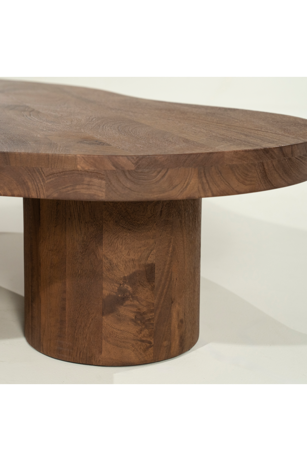 Modern European furniture - Organic-Shaped Wooden Coffee Table - www.oroa.com | Oroa.com