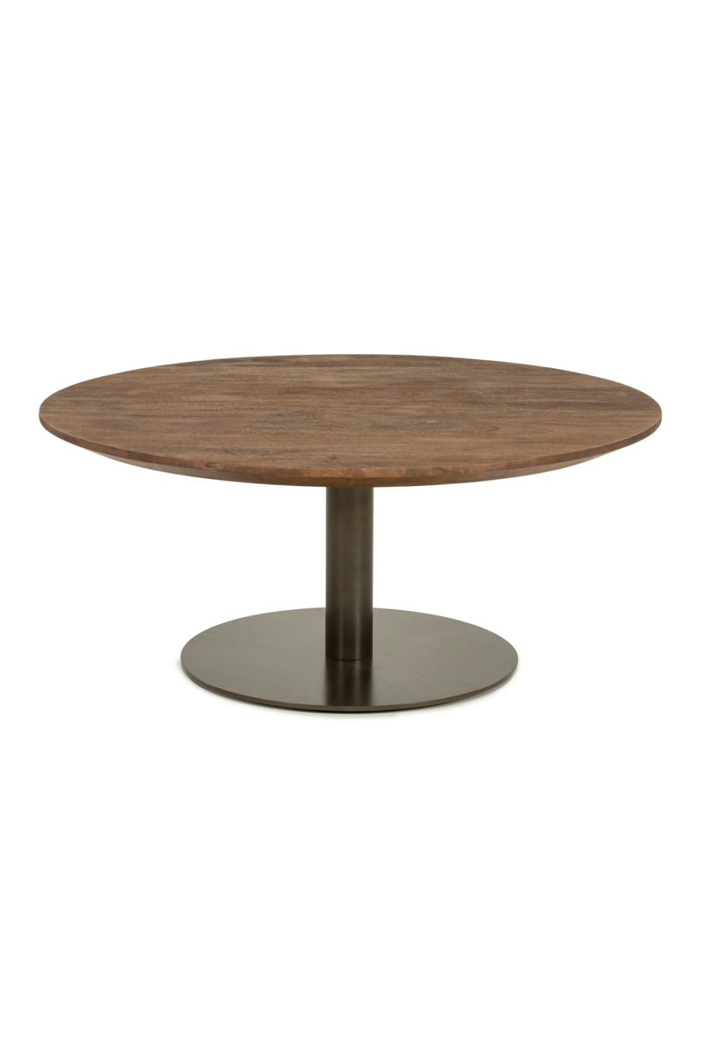 Pedestal Mango Wood Coffee Table | Oroa.com