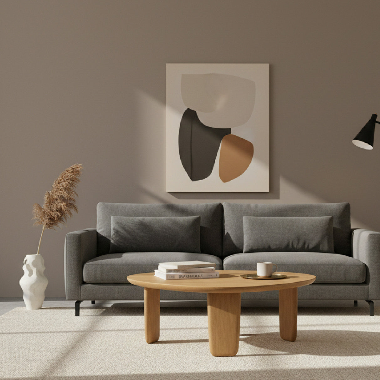 Brushed Mango Wood Coffee Table S | Oroa.com