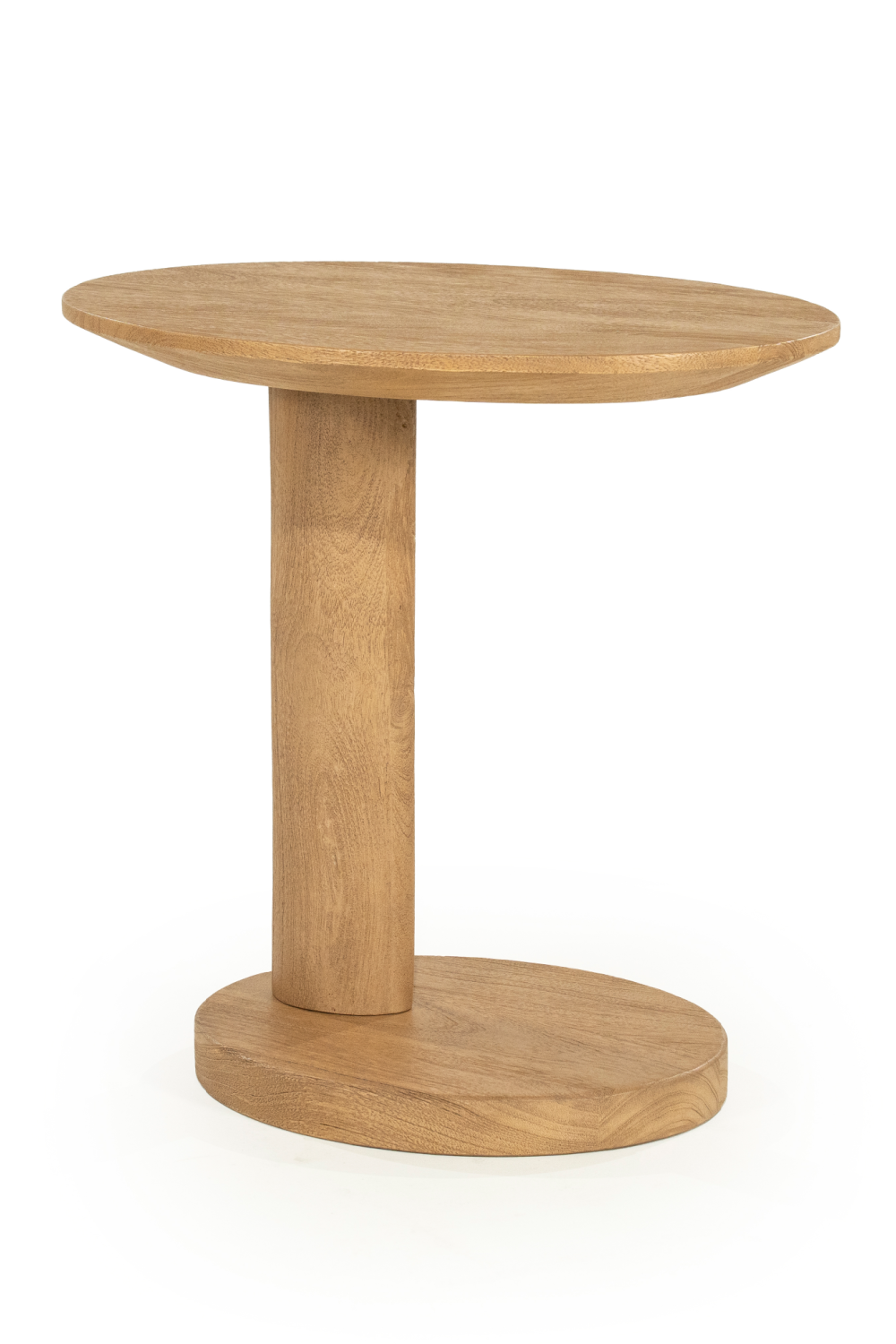 Mango Wood Oval Side Table | Oroa.com