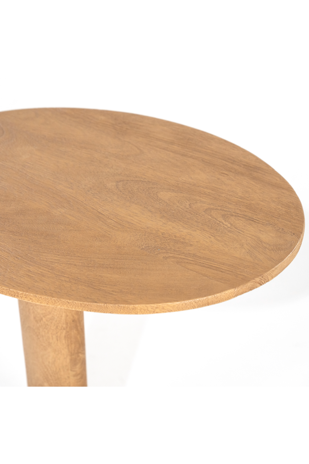 Mango Wood Oval Side Table | Oroa.com