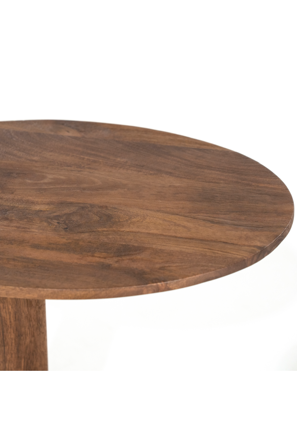 Mango Wood Oval Side Table | Oroa.com
