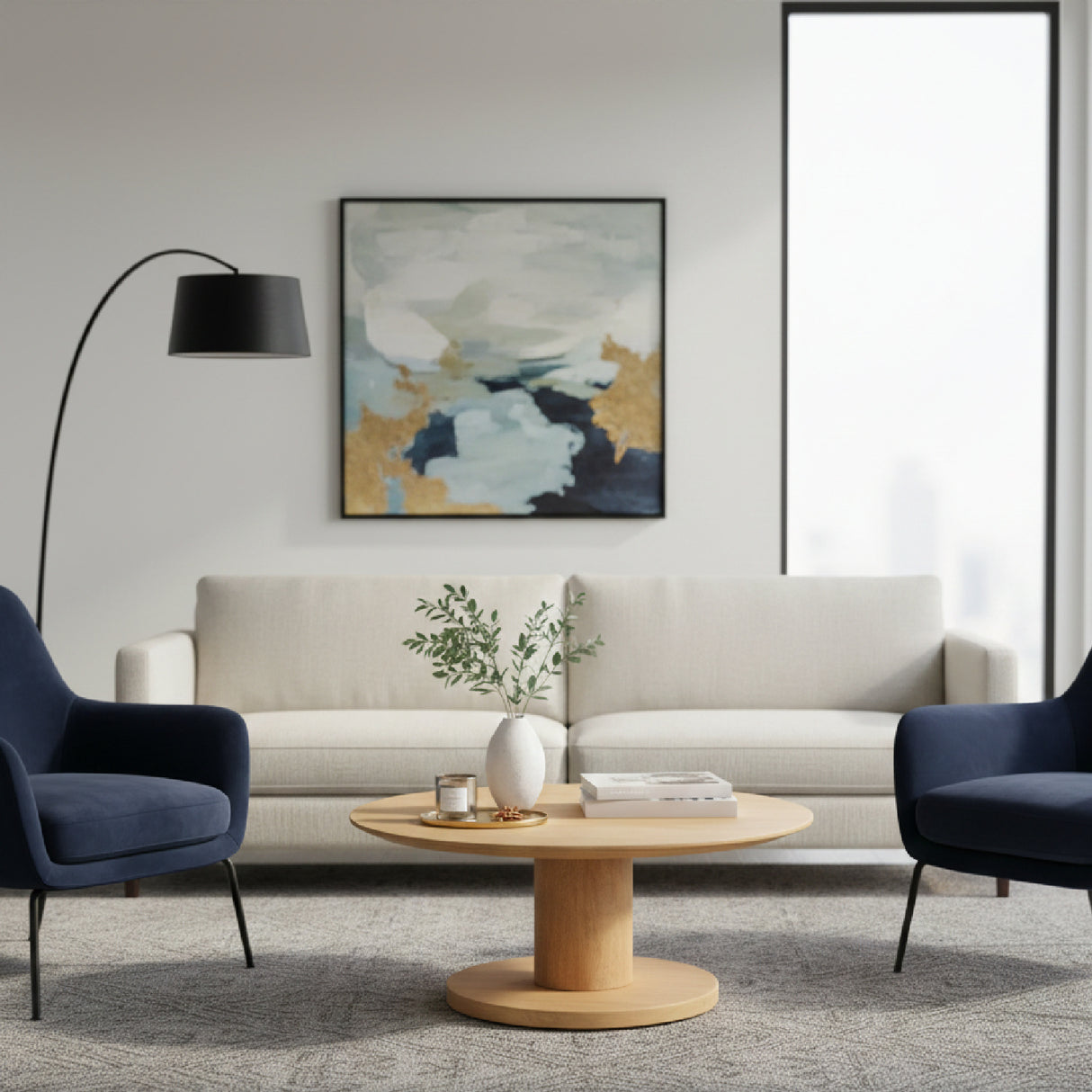 Mango Wood Oval Coffee Table S | Eleonora Novia | Oroaa.com