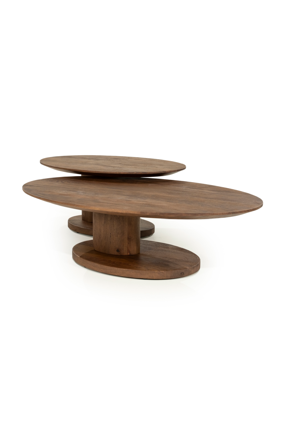 Mango Wood Oval Coffee Table S | Eleonora Novia | Oroaa.com