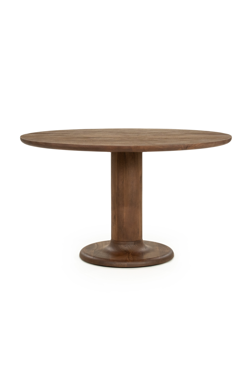 Brushed Wood Round Dining Table | Eleonora Coco | Oroa.com