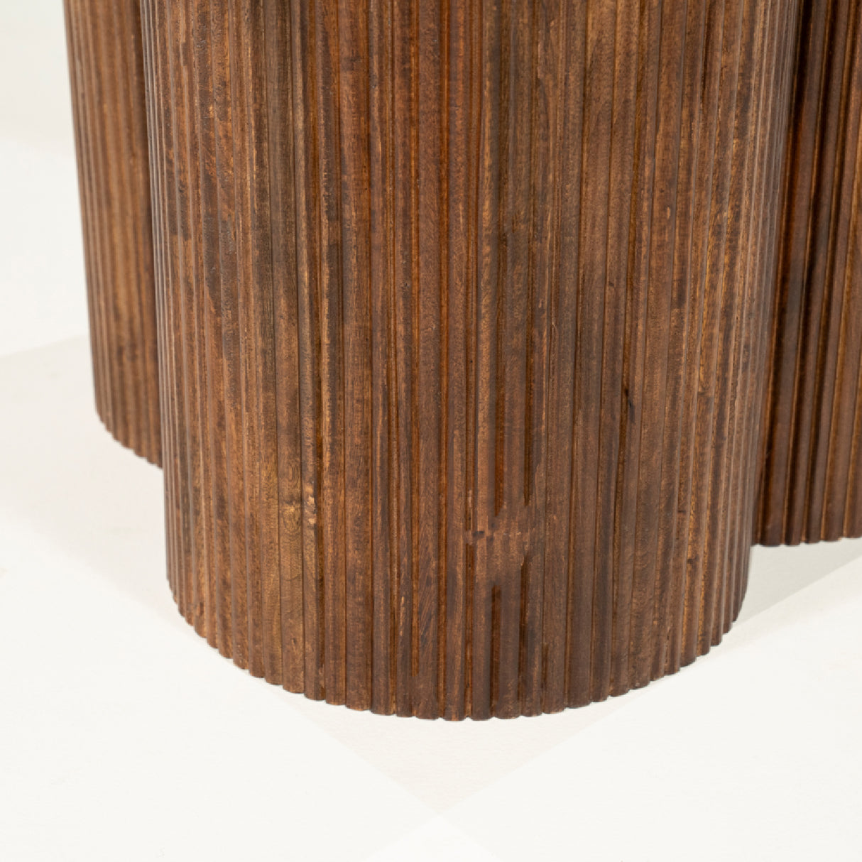 Modern European furniture - Mango Wood Round Coffee Table L - www.oroa.com | Oroa.com