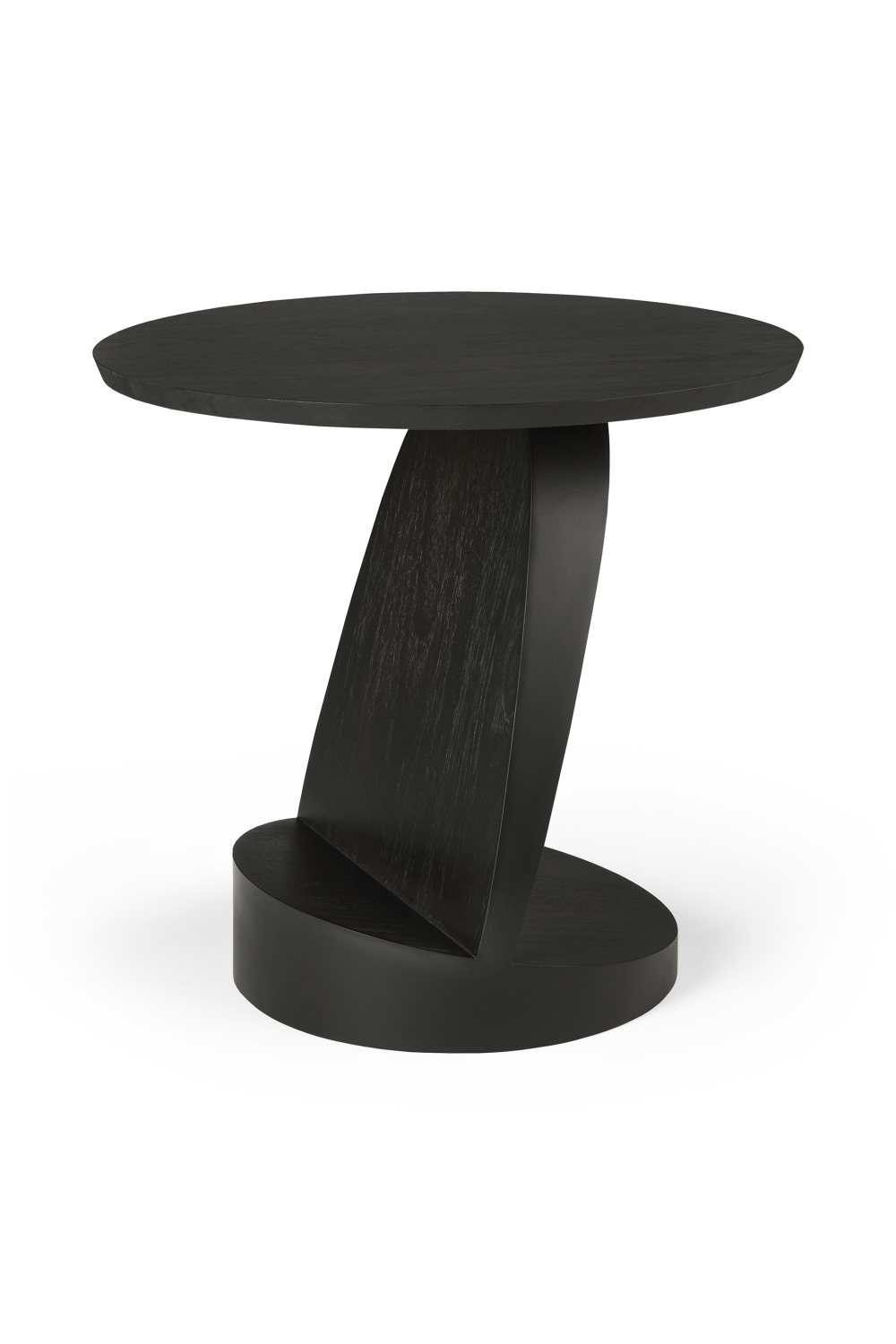Solid Teak Side Table | Ethnicraft Oblic | OROA.com