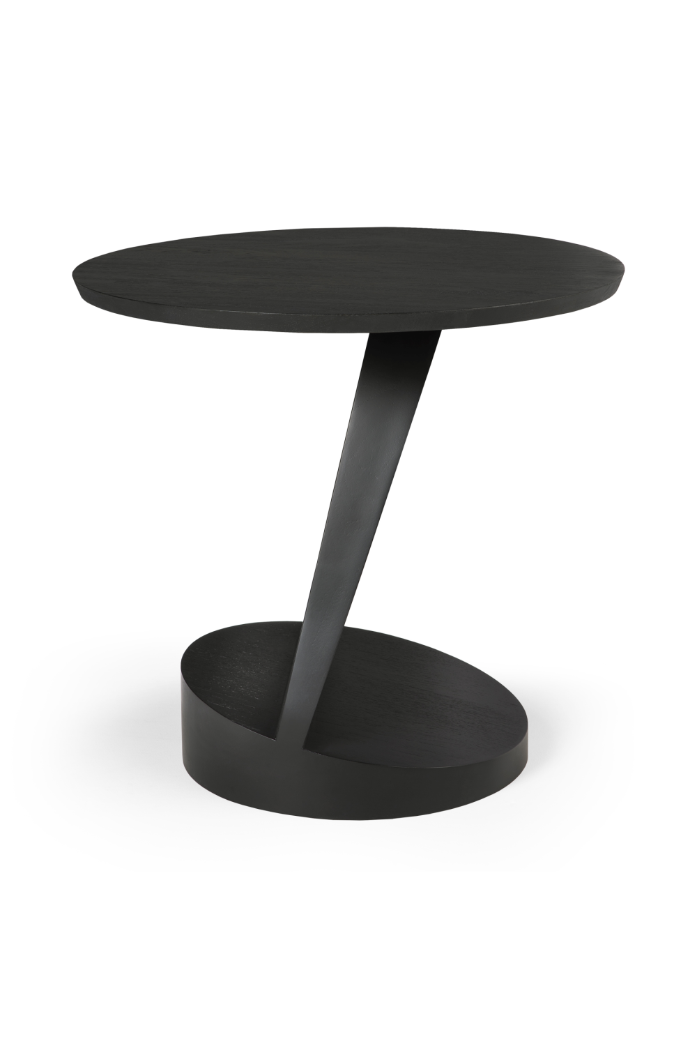 Solid Teak Side Table | Ethnicraft Oblic | OROA.com