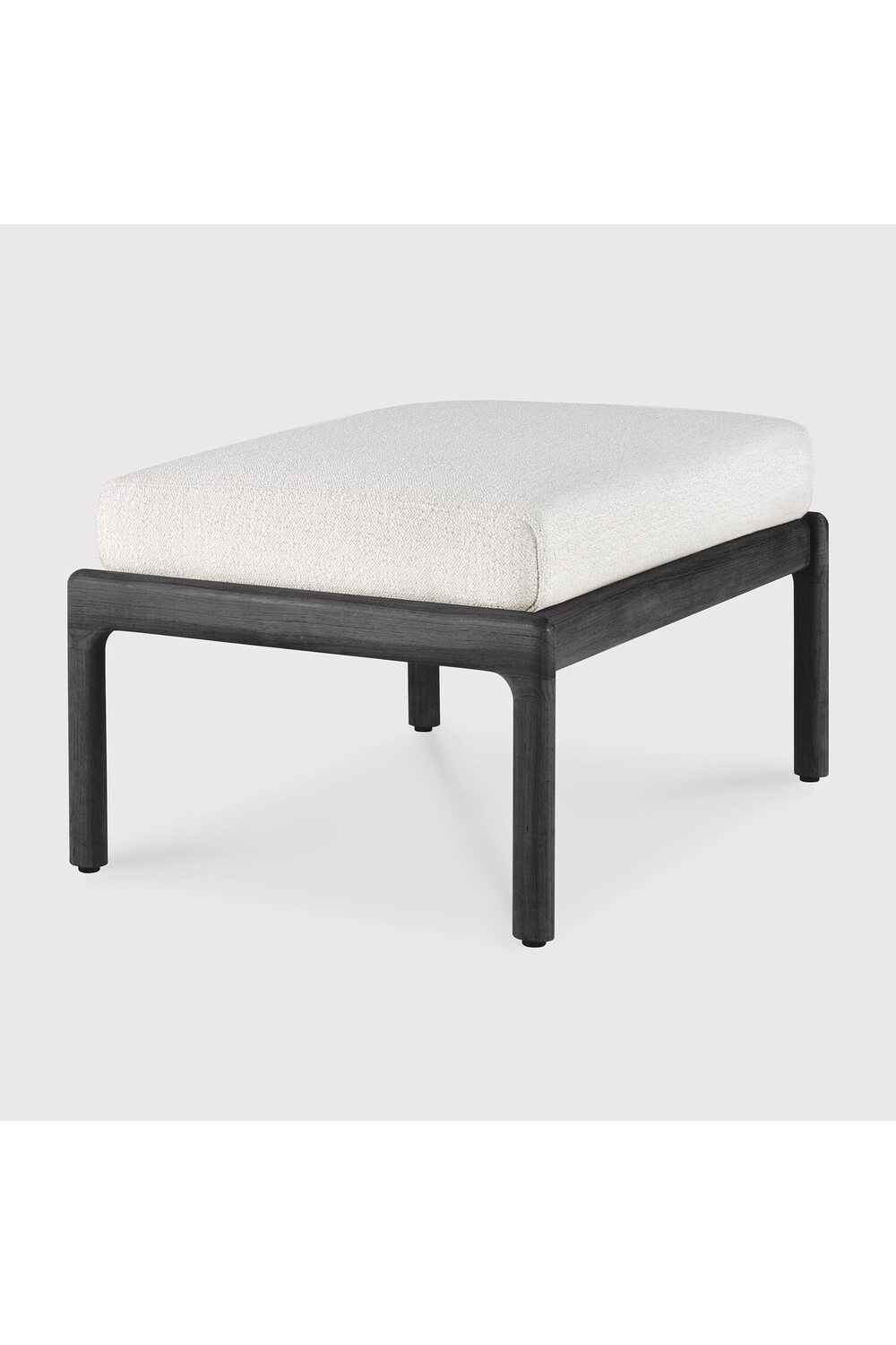 Teak Cushioned Outdoor Stool | Ethnicraft Jack | Oroa.com