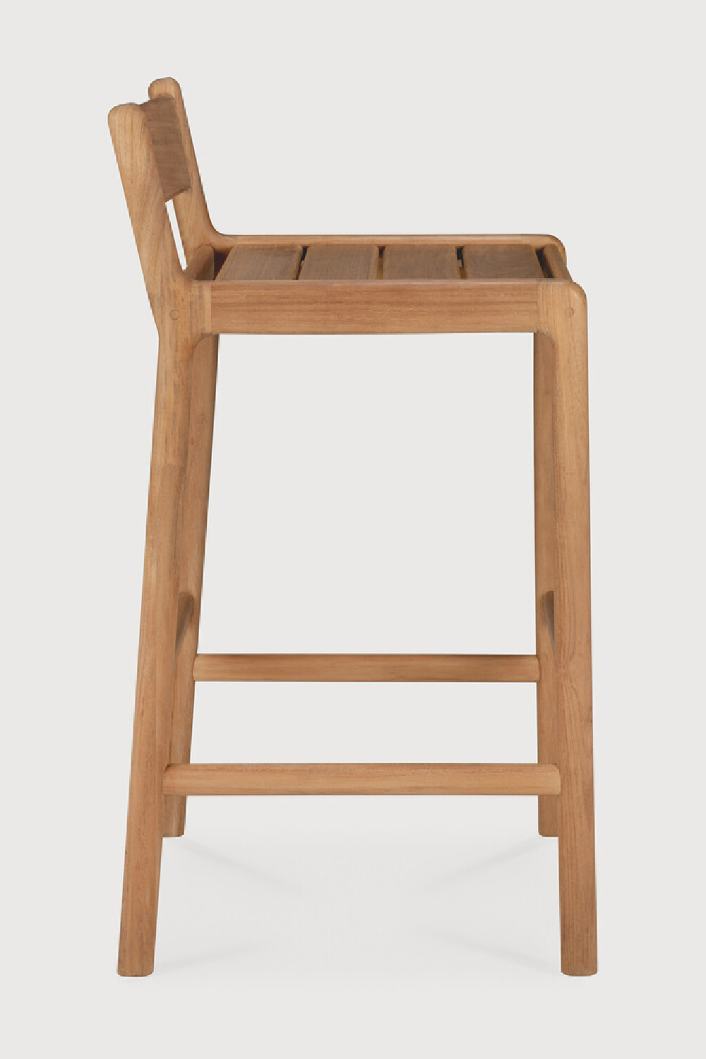 Natural Teak Outdoor Bar Stool | Ethnicraft Jack | Oroa.com