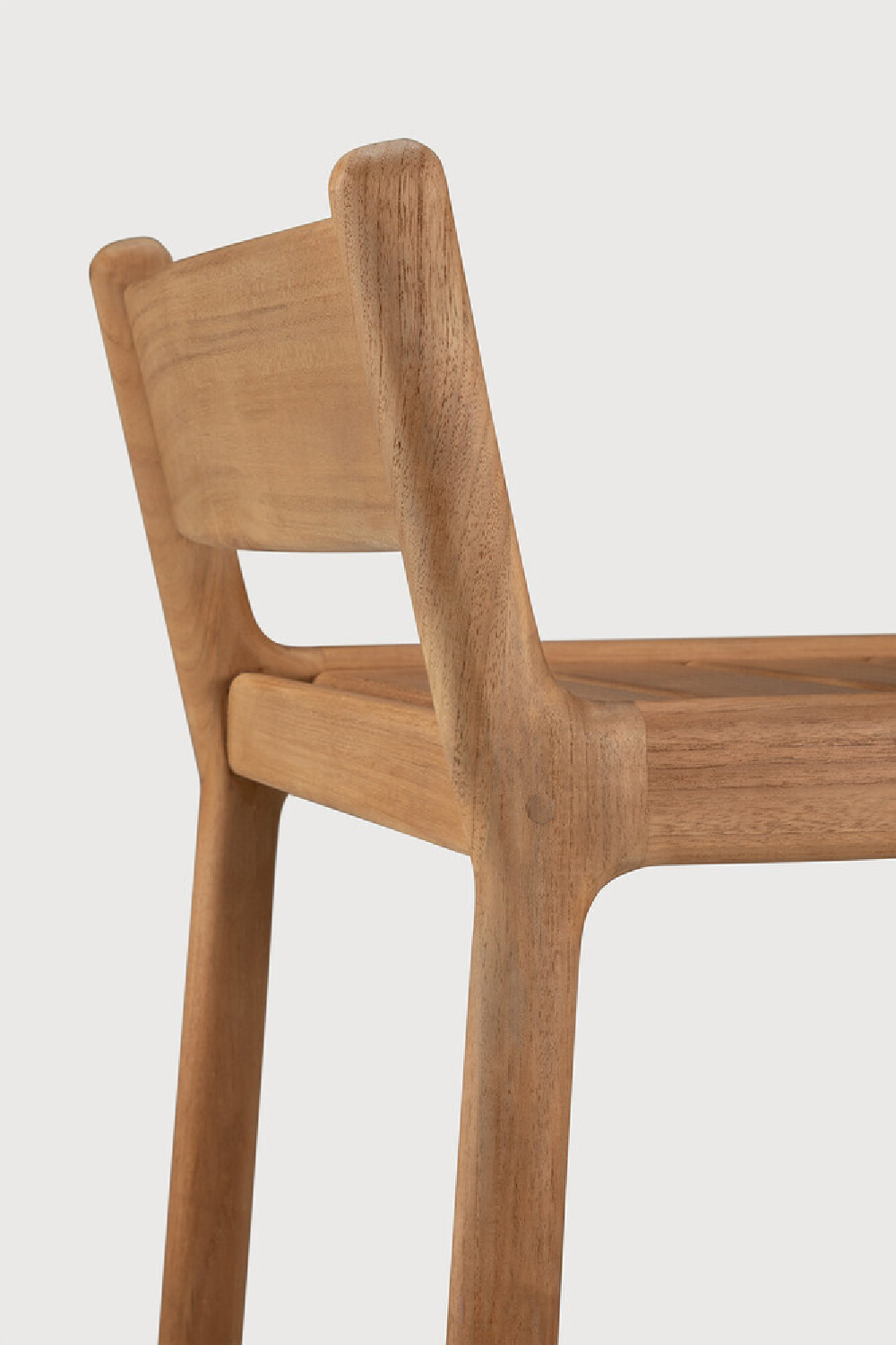 Natural Teak Outdoor Bar Stool | Ethnicraft Jack | Oroa.com