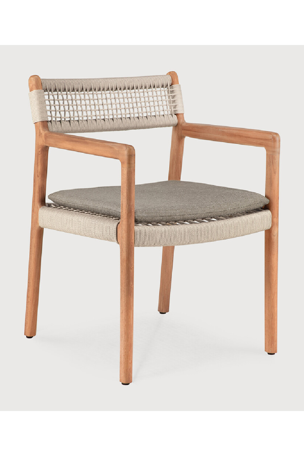 Beige Woven Outdoor Dining Chair | Ethnicraft Jack | Oroa.com