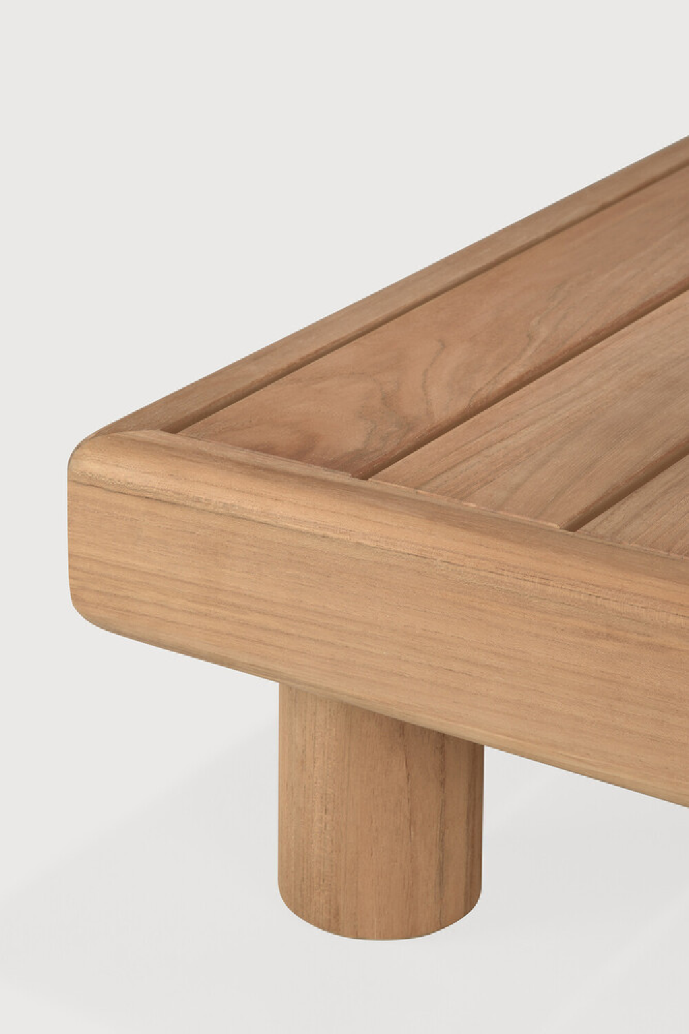 Slatted Teak Outdoor Coffee Table | Ethnicraft Monocle | Oroa.com