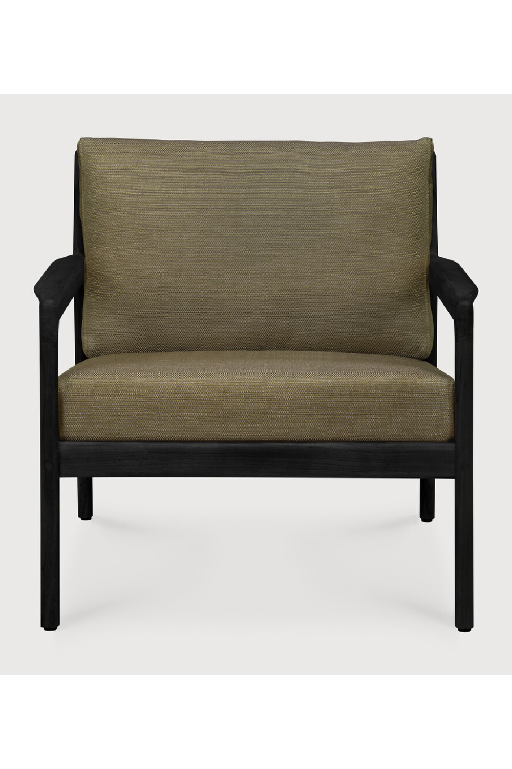 Black Teak Outdoor Lounge Chair | Ethnicraft Jack | Oroa.com