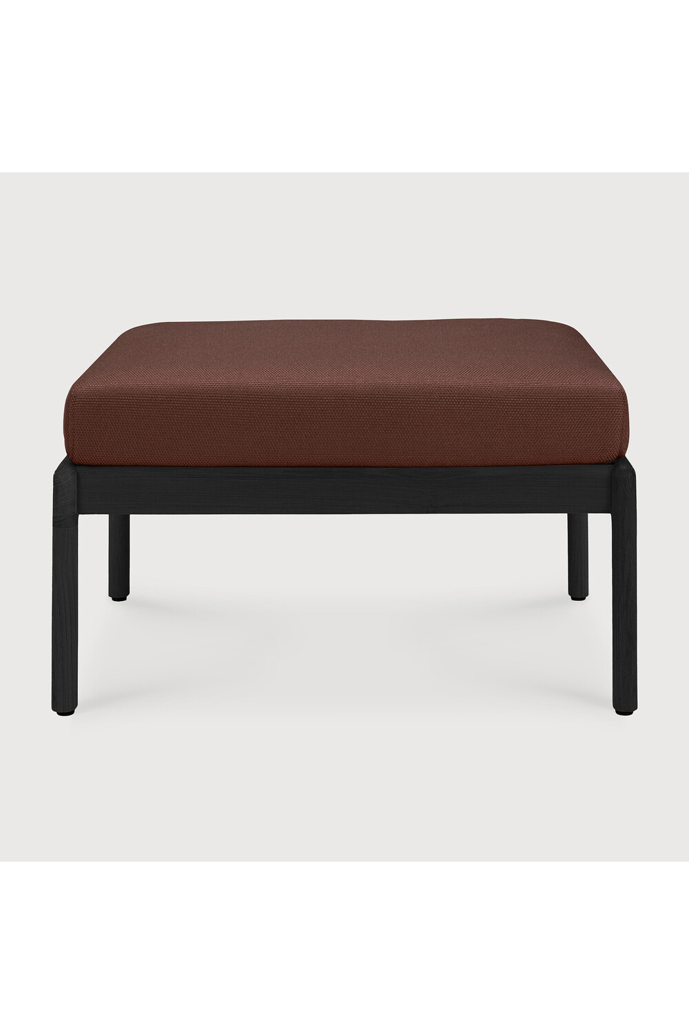 Teak Cushioned Outdoor Stool | Ethnicraft Jack | Oroa.com