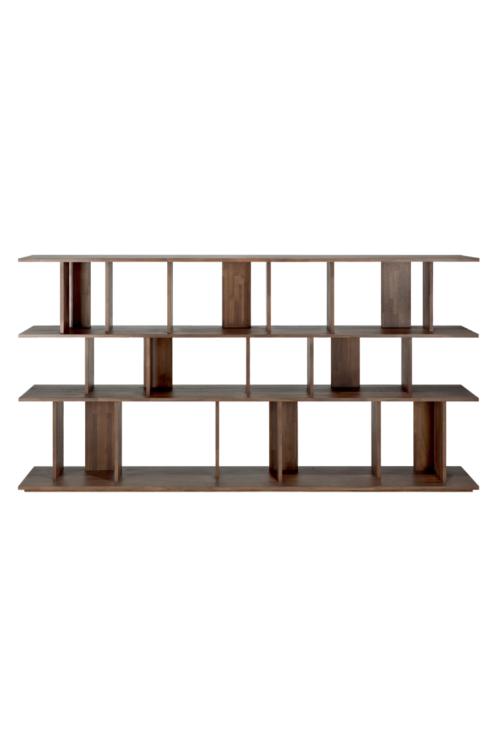Brown Teak Shelving System | Ethnicraft Irregular | Oroa.com