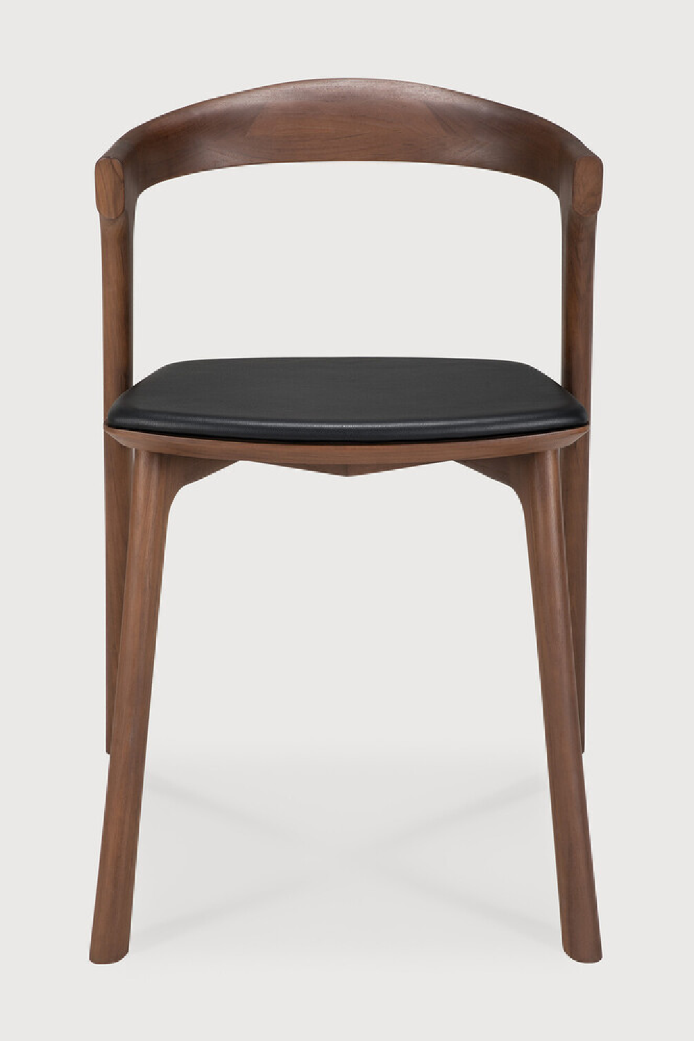 Brown Teak Dining Chair | Ethnicraft Bok | Oroa.com