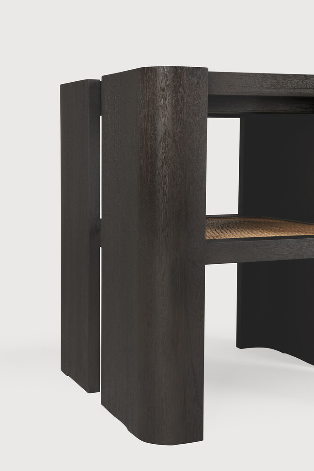 Brown Teak Side Table | Ethnicraft Panel | Oroa.com