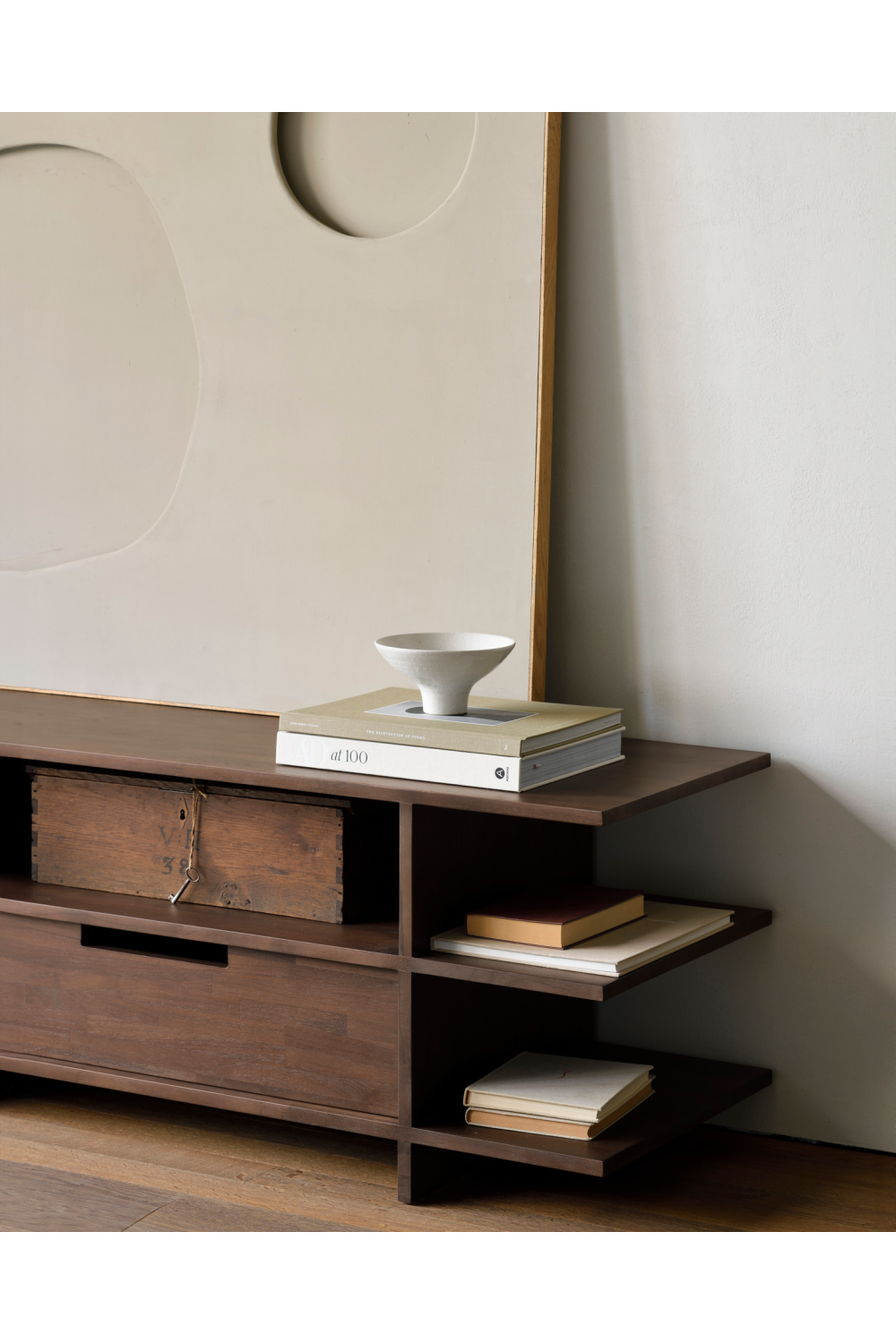 Teak Wood TV Cupboard TV Cupboard | Oroa.com