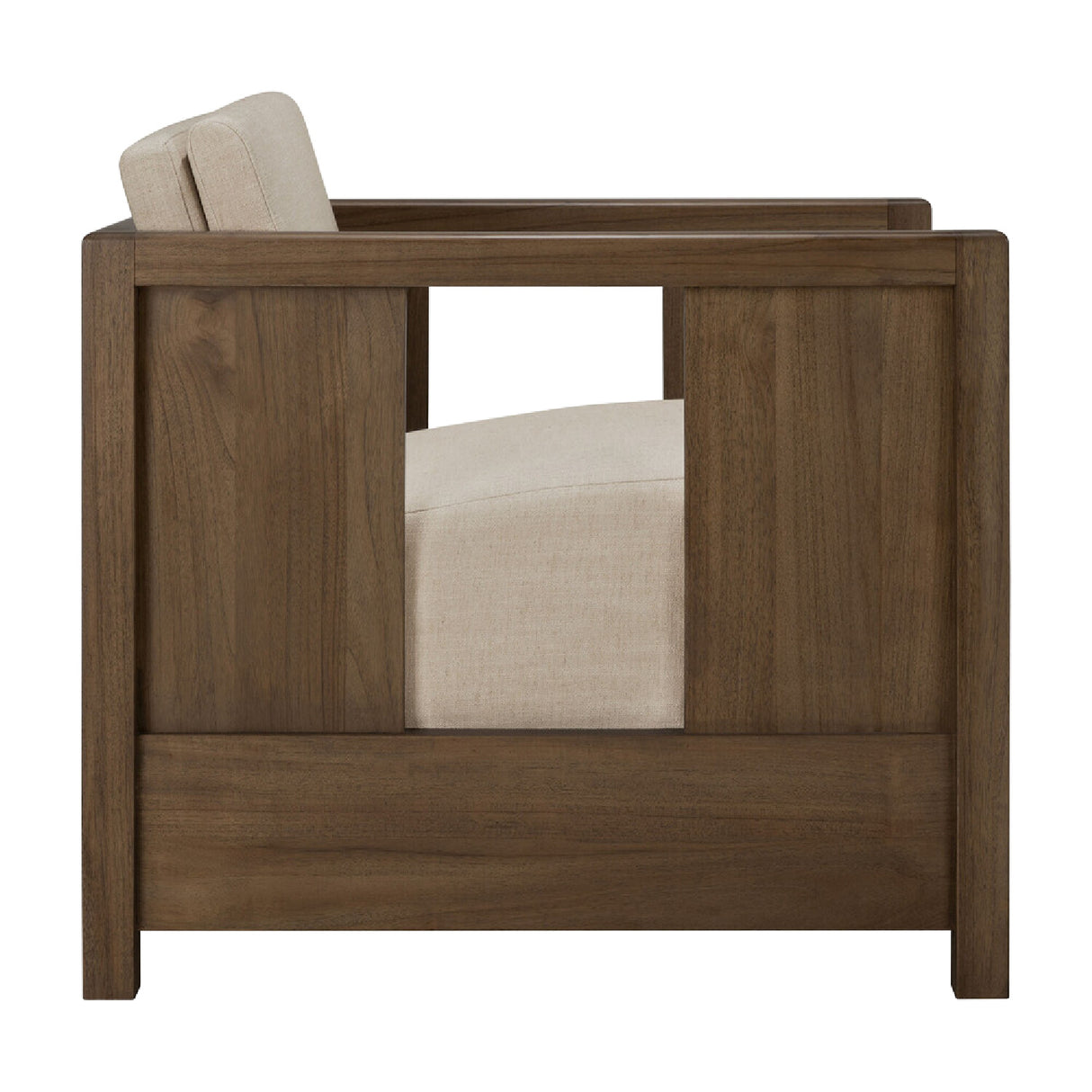 Modern or European furniture - Fabric Cushioned Lounge Chair - www.oroa.com | Oroa.com