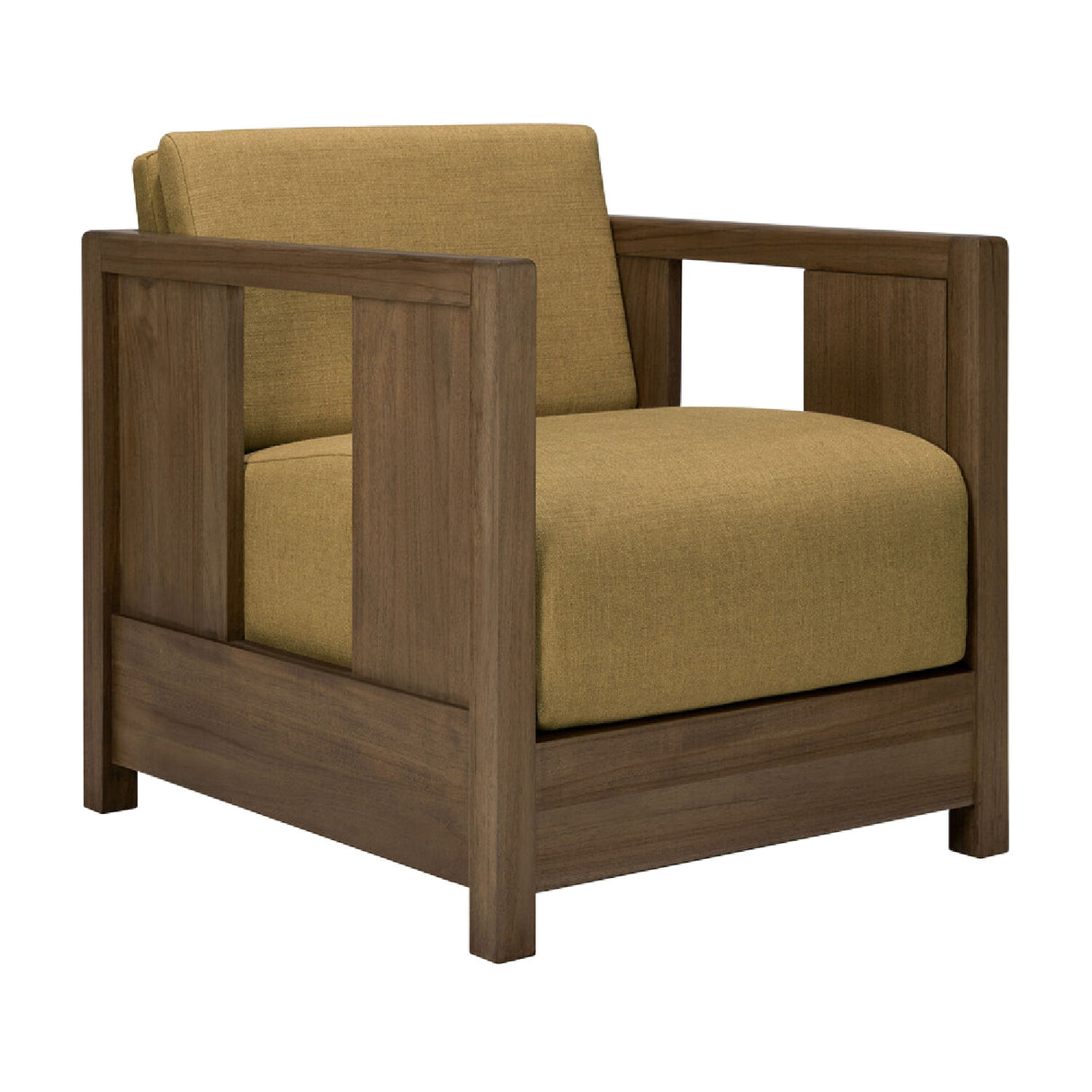 Modern or European furniture - Fabric Cushioned Lounge Chair - www.oroa.com | Oroa.com