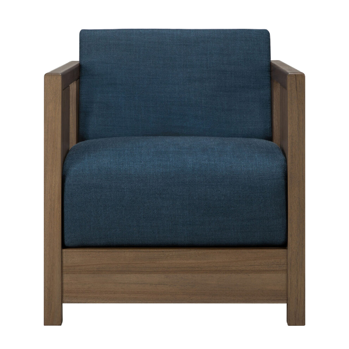 Modern or European furniture - Fabric Cushioned Lounge Chair - www.oroa.com | Oroa.com