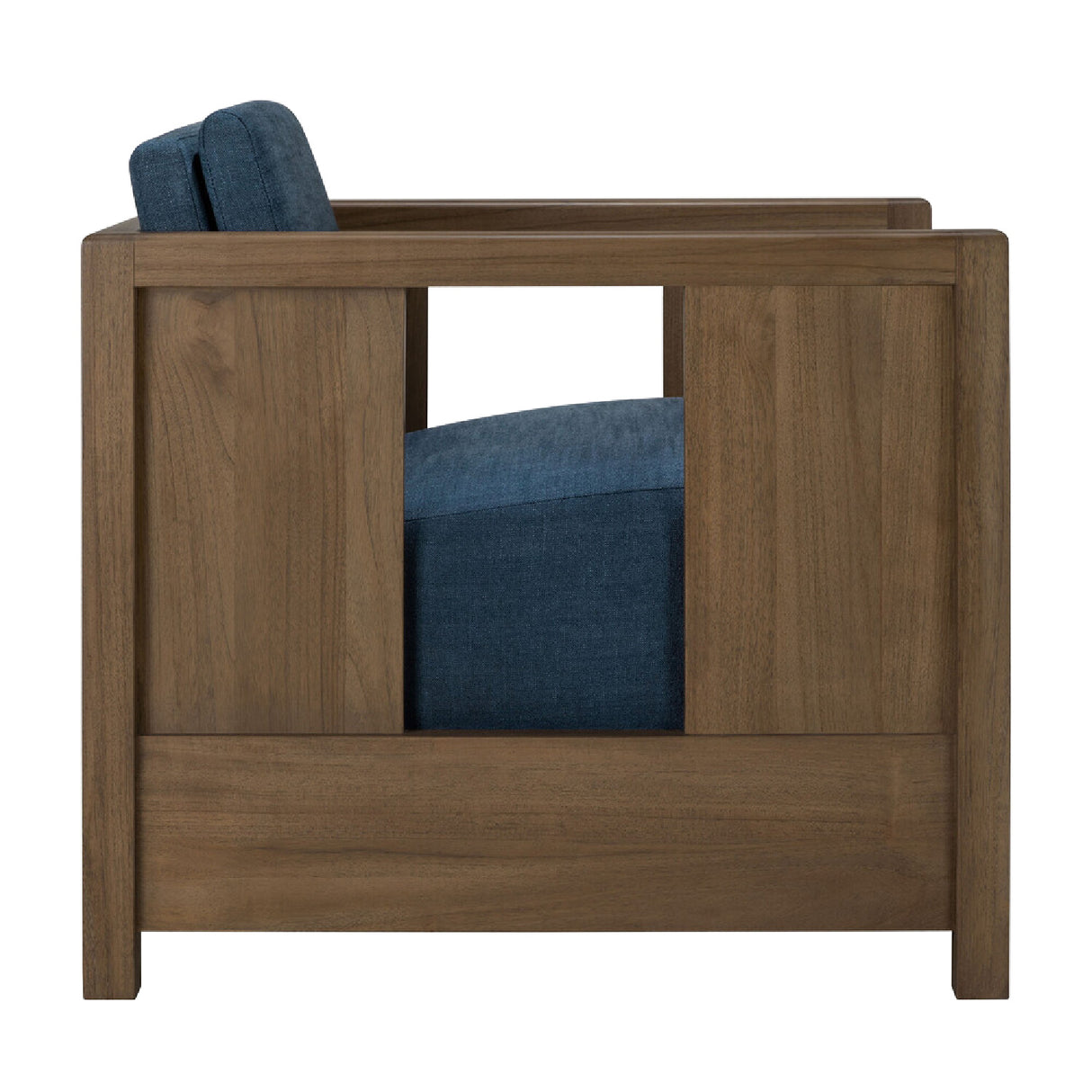Modern or European furniture - Fabric Cushioned Lounge Chair - www.oroa.com | Oroa.com