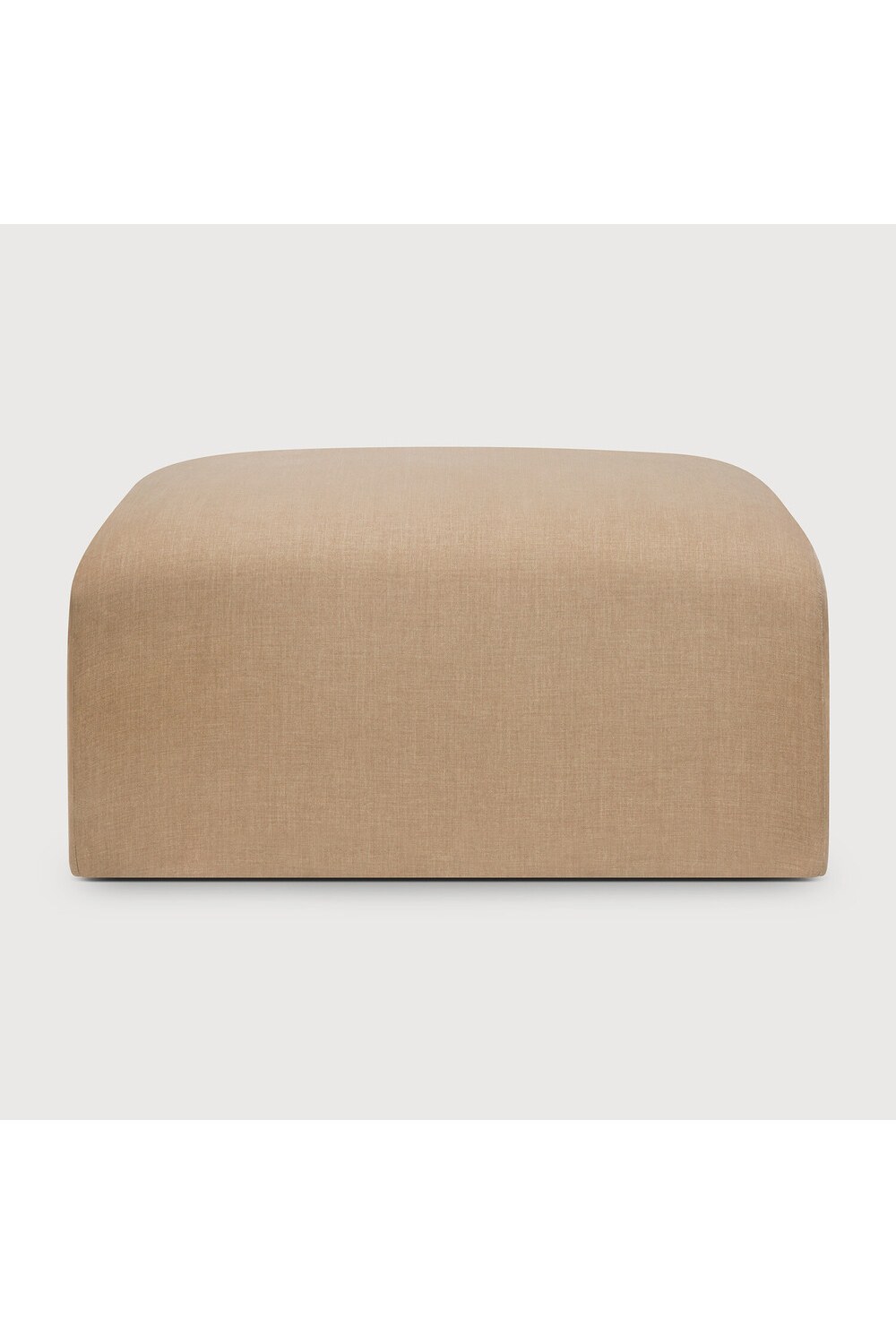 Stitched Detail Footstool | Ethnicraft Bulky | Oroa.com